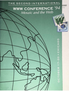second world wide web conference guide, Chicago 1994